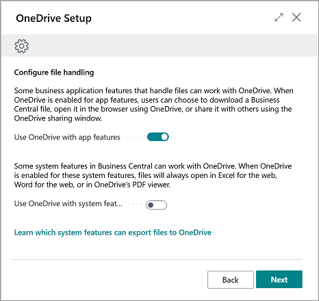 Business Central OneDrive Integration